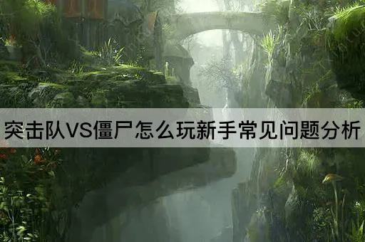 突击队VS僵尸怎么玩新手常见问题分析
