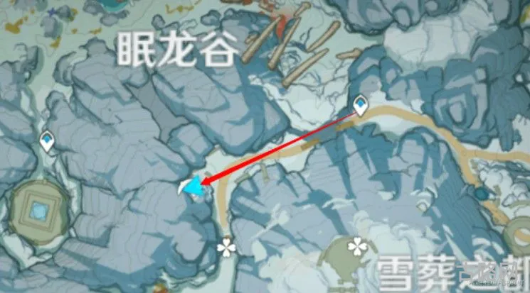 原神雪山三个匣子在哪